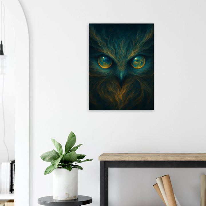 Eyes of Gaia - Simpls space print - Print Material