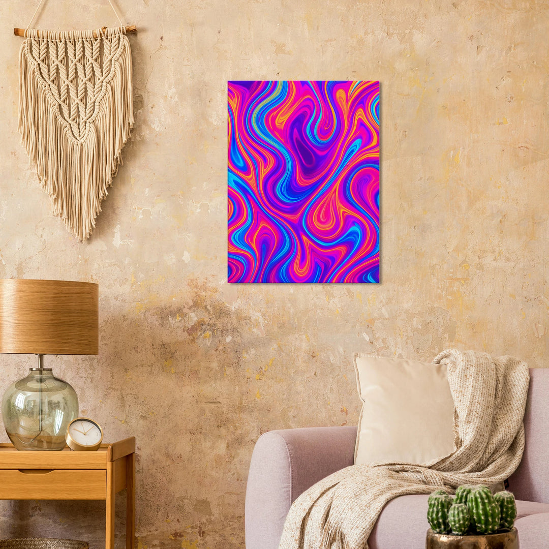 Vivid Trance - Simpls space print - Print Material