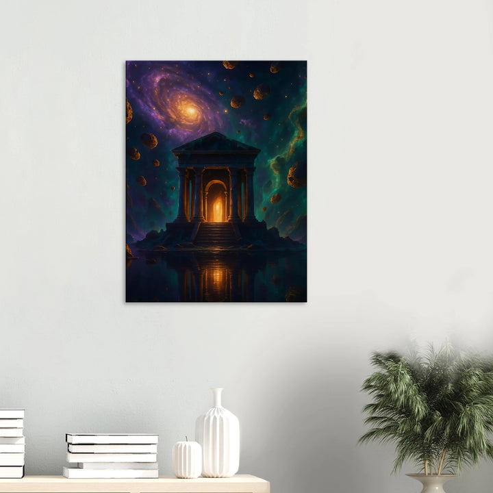 Deep Horizon – Das Tor zu deiner inneren Galaxie - Simpls space print-Print Material
