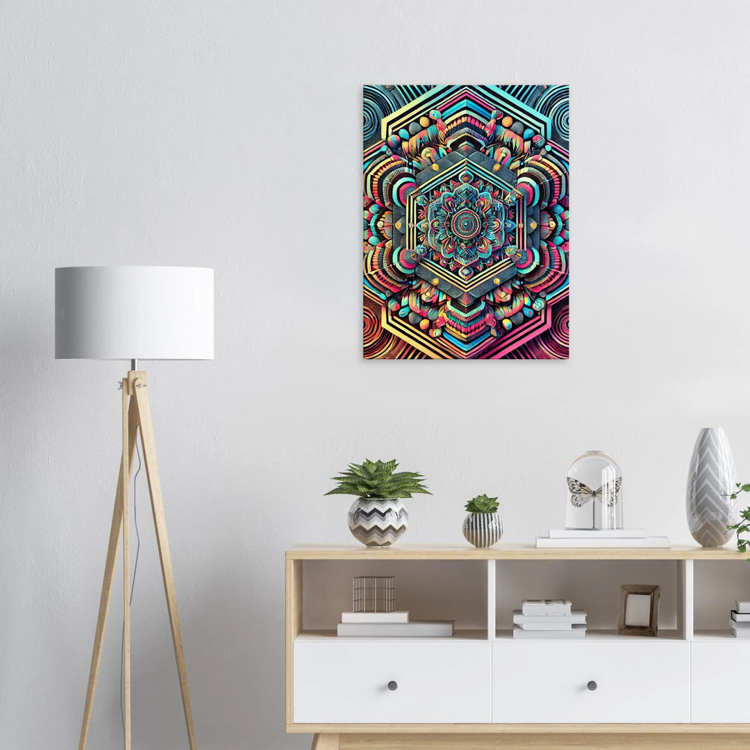 Hexagon - Simpls space print - Print Material