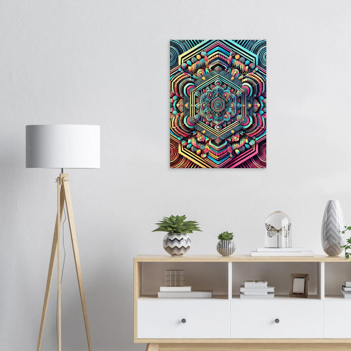 Hexagon - Simpls space print - Print Material
