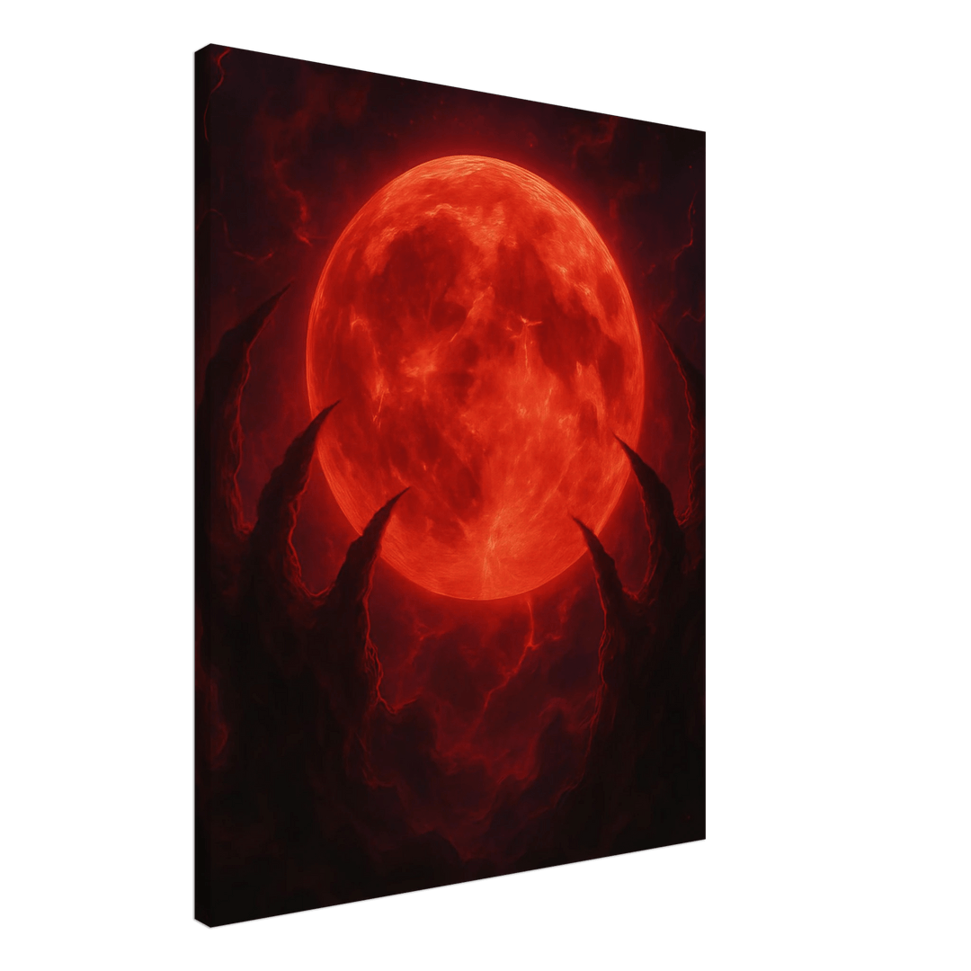 Blood Moon Nexus - Halloween - Simpls space print - Print Material