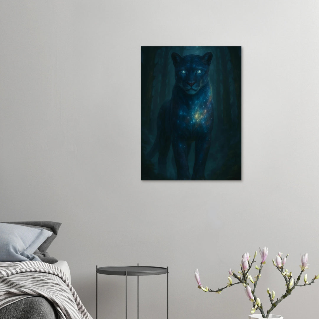 Astral Panther - Leinwand - Simpls space print - Print Material