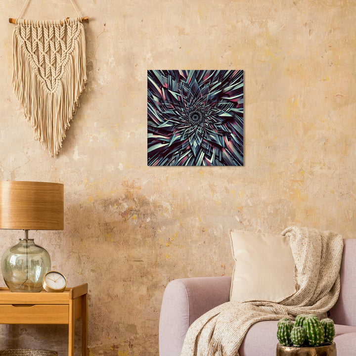 Metallic Star – Der Magnet deiner Gedanken - Simpls space print-Print Material