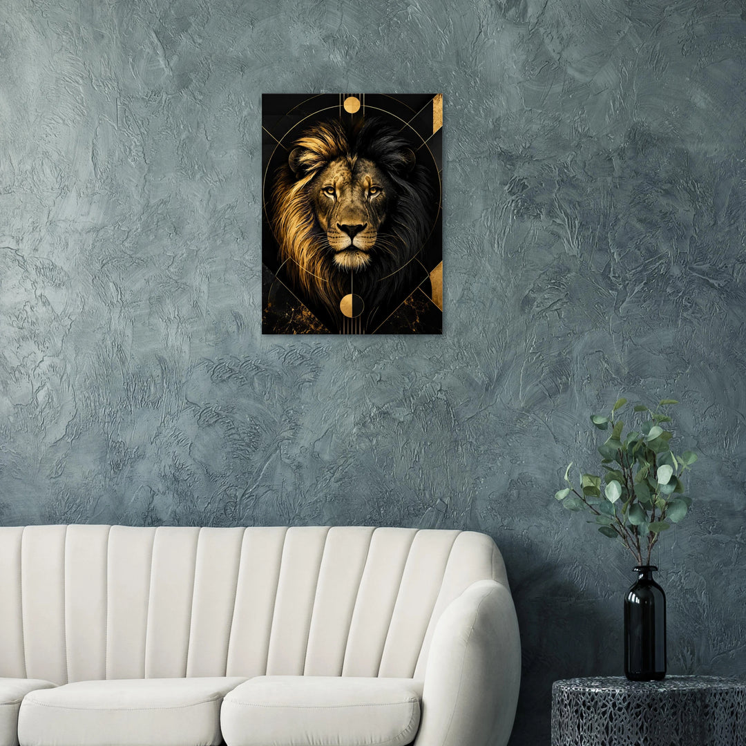 Golden Monarch – Wo Präsenz zur Legende wird - Simpls space print-Print Material