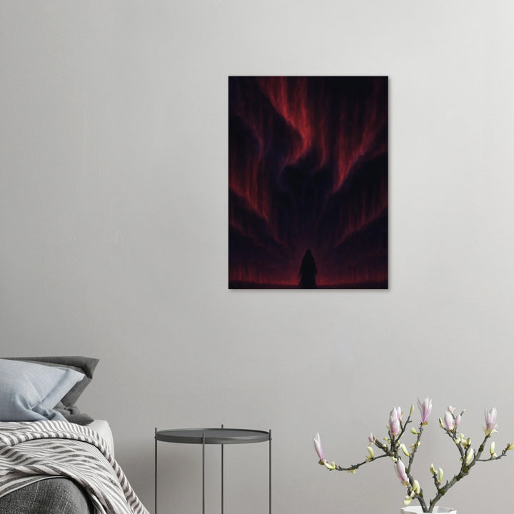 Haunted Aurora - Halloween - Simpls space print - Print Material