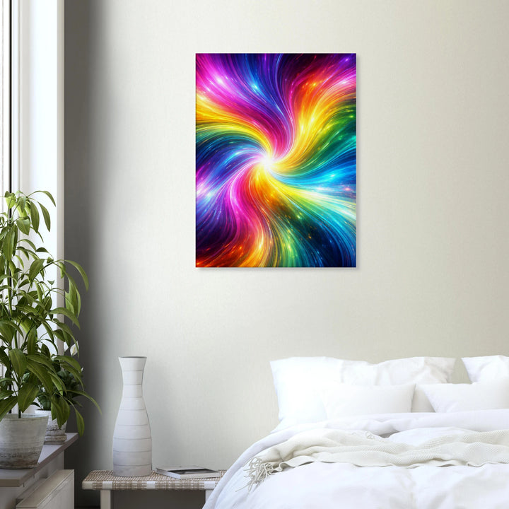 Sonic Saturation – Wo Farbe zu Bewegung wird - Simpls space print-Print Material