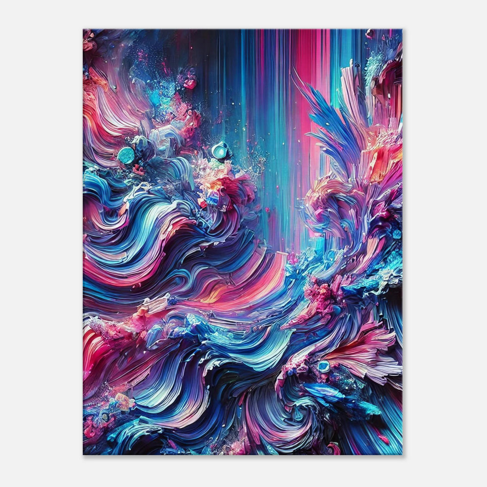 Bluerose – Wenn Farbe zur Seele wird - Simpls space print-Print Material