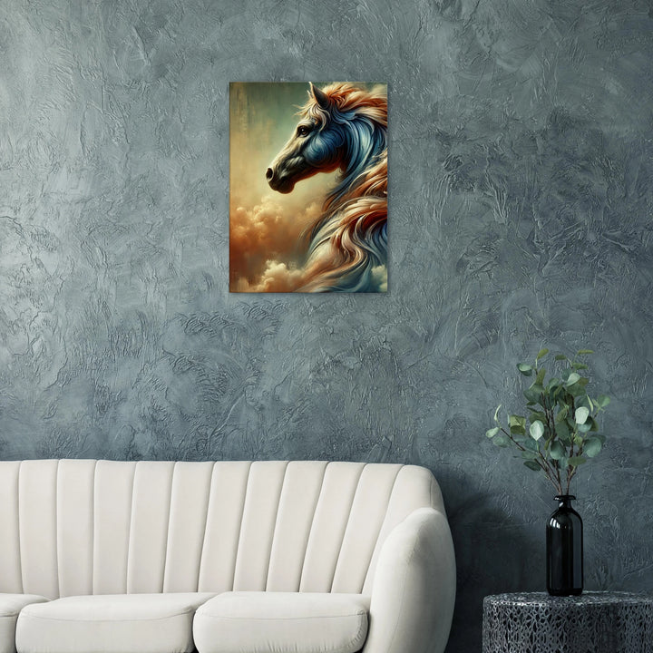 Horse – Die stille Kraft der Freiheit - Simpls space print-Print Material