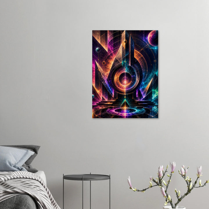 Obelyra – Wo Gegensätze ins Gleichgewicht finden - Simpls space print-Print Material