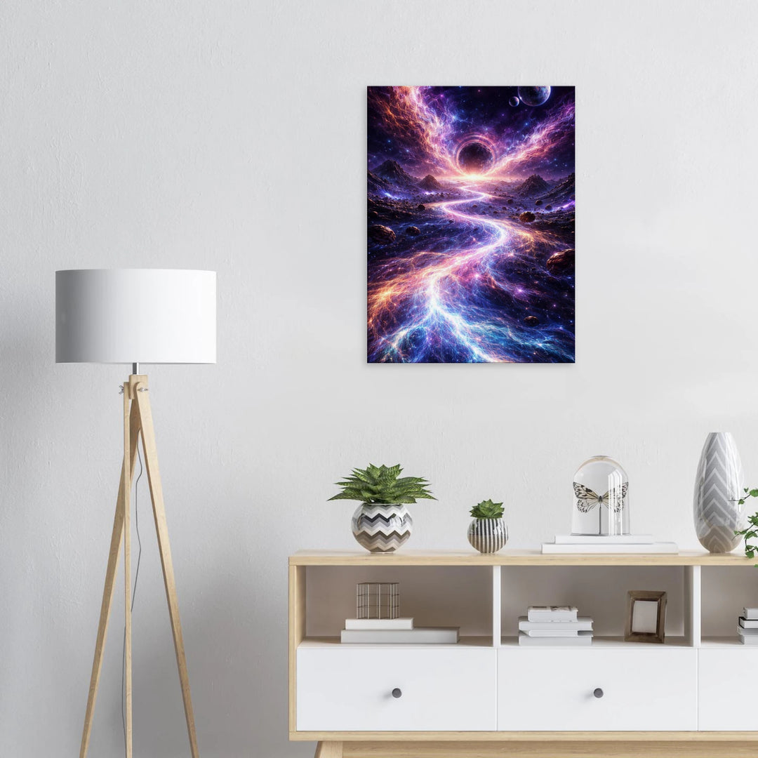 Veins of Infinity – Wo Energie das Universum durchzieht - Simpls space print - Print Material