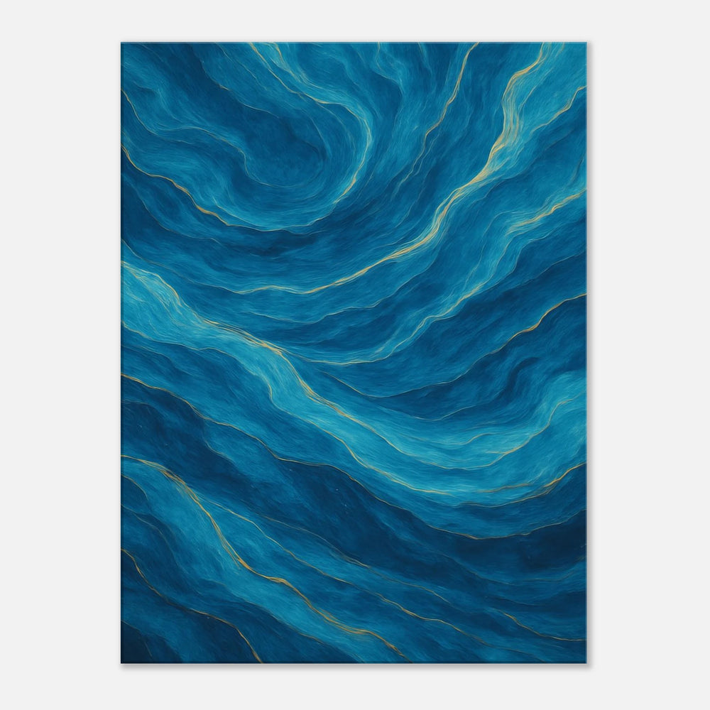 Lapis Tides – Die leise Melodie des fließenden Lichts - Simpls space print-Print Material