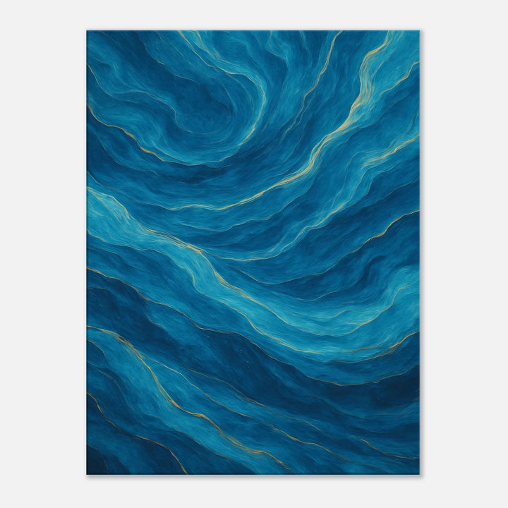 Lapis Tides – Die leise Melodie des fließenden Lichts - Simpls space print-Print Material