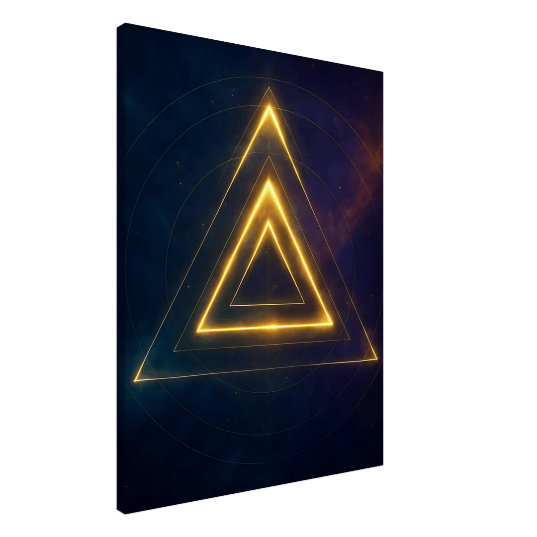 Sacred Triad – Die stille Ordnung hinter allem - Simpls space print - Print Material