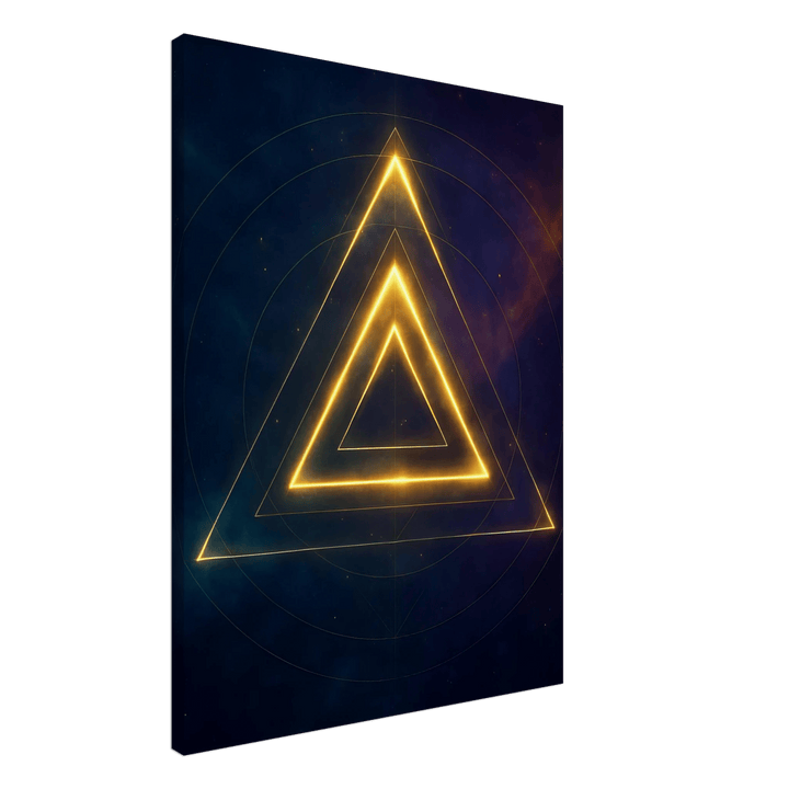 Sacred Triad – Die stille Ordnung hinter allem - Simpls space print - Print Material