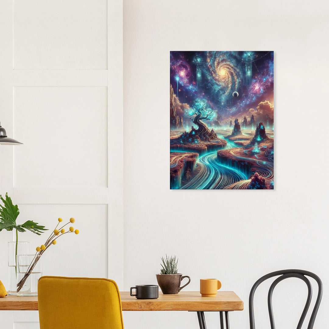 Other World - Simpls space print - Print Material