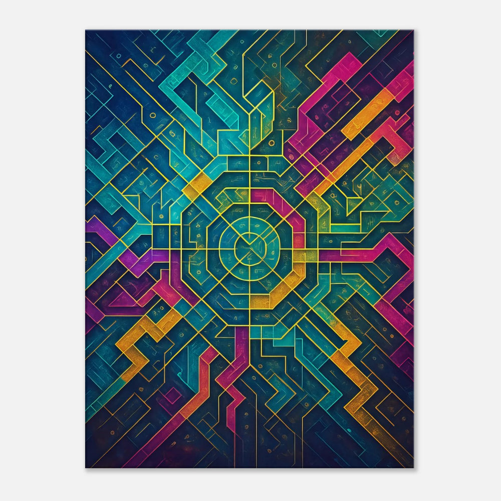 Equinox Code - Simpls space print - Print Material