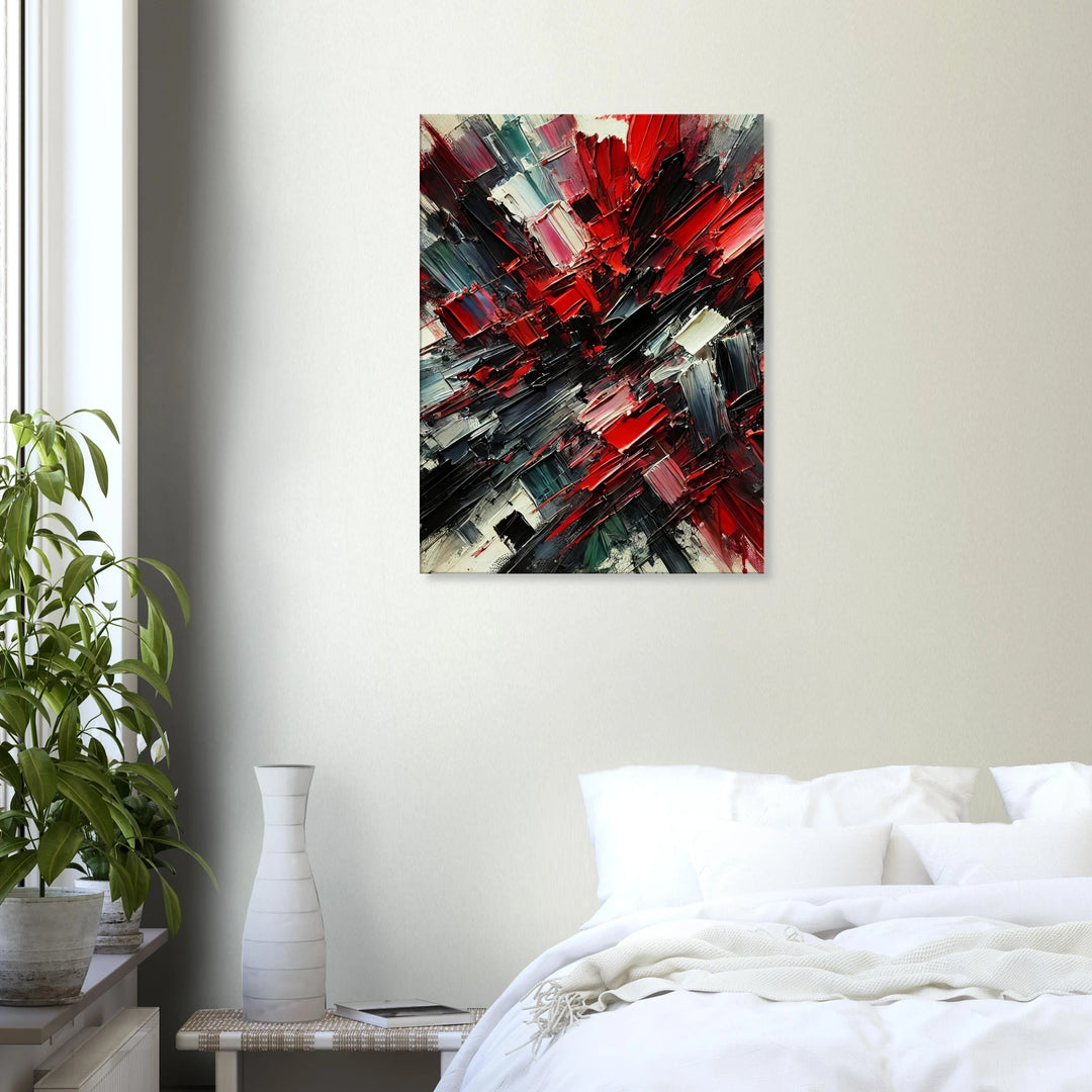 White Ember - Simpls space print - Print Material