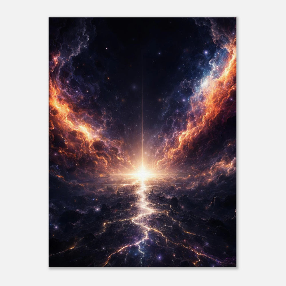 The Starless Path – Wo Dunkelheit den Weg zum Licht öffnet - Simpls space print-Print Material