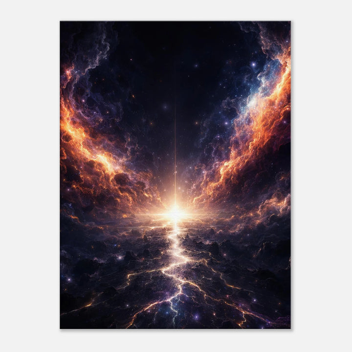 The Starless Path – Wo Dunkelheit den Weg zum Licht öffnet - Simpls space print-Print Material