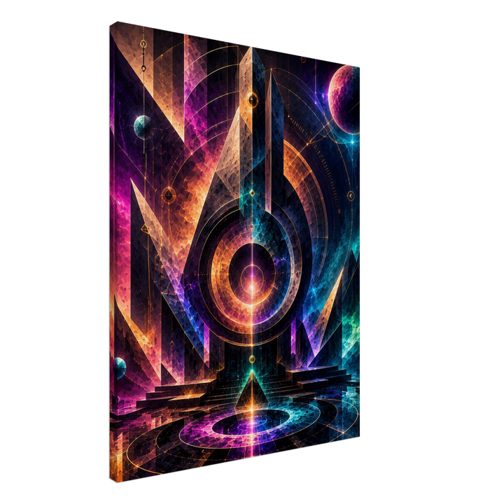 Obelyra – Wo Gegensätze ins Gleichgewicht finden - Simpls space print-Print Material