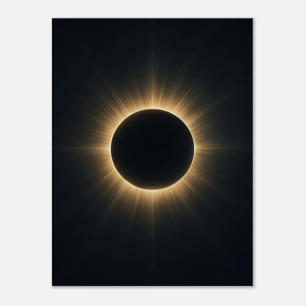 Eclipse Halo - Simpls space print - Print Material