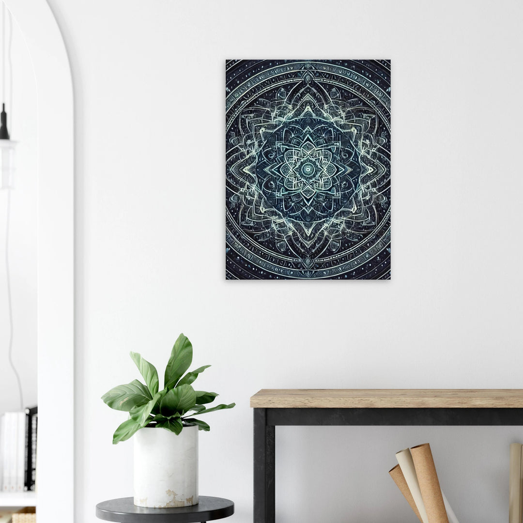 Stellar Core – das heilige Zentrum der Nacht - Simpls space print-Print Material