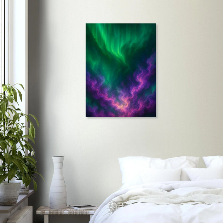 Aurora Awakening – wenn der Himmel zu träumen beginnt - Simpls space print-Print Material