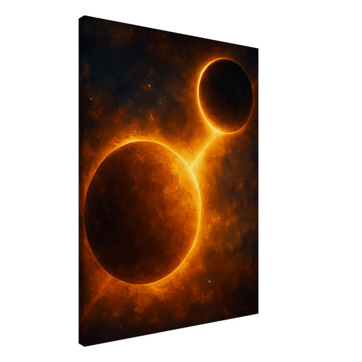 Golden Equinox - Simpls space print - Print Material