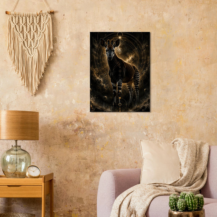 Veilwalker – Wo Anmut durch den Schleier tritt - Simpls space print-Print Material