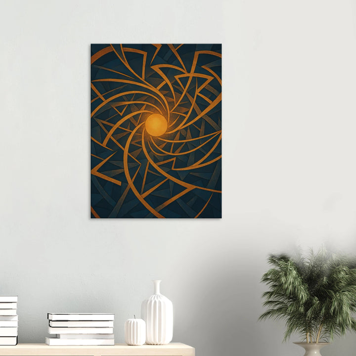 Astral Angles – Wenn das Universum in Geometrie träumt - Simpls space print-Print Material