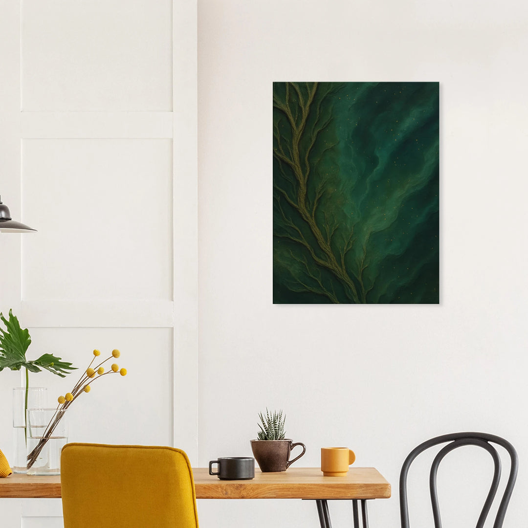 Green Growth - Simpls space print - Print Material