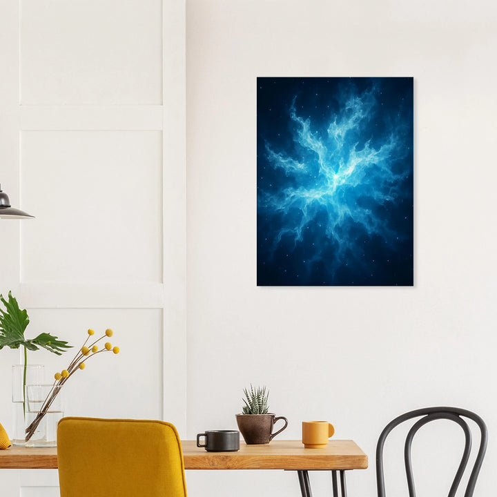 Frostborn Nebula - Simpls space print - Print Material