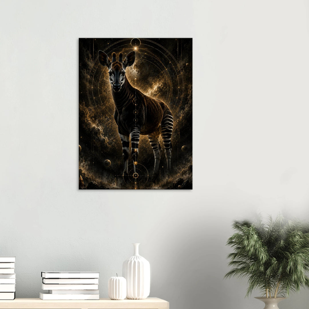 Veilwalker – Wo Anmut durch den Schleier tritt - Simpls space print-Print Material