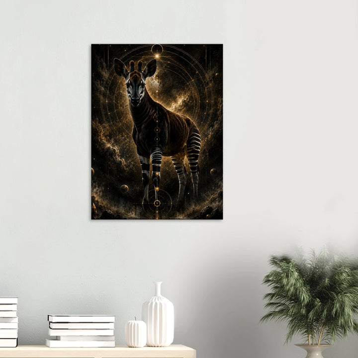 Veilwalker – Wo Anmut durch den Schleier tritt - Simpls space print-Print Material