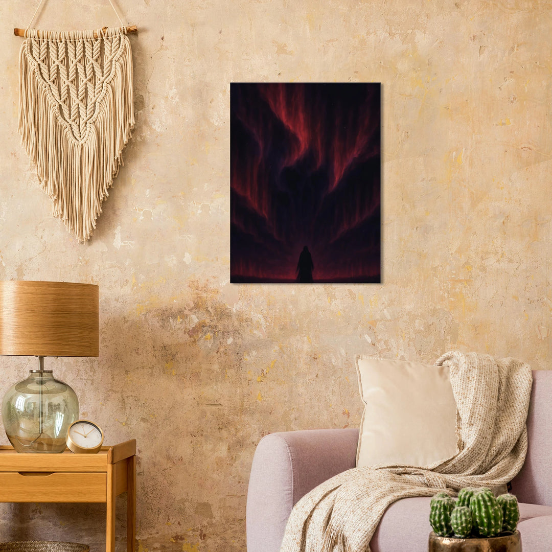 Haunted Aurora - Halloween - Simpls space print - Print Material