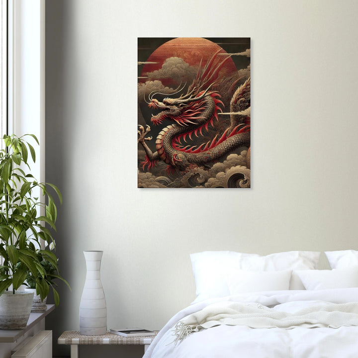 Asia - dragon - Simpls space print - Print Material