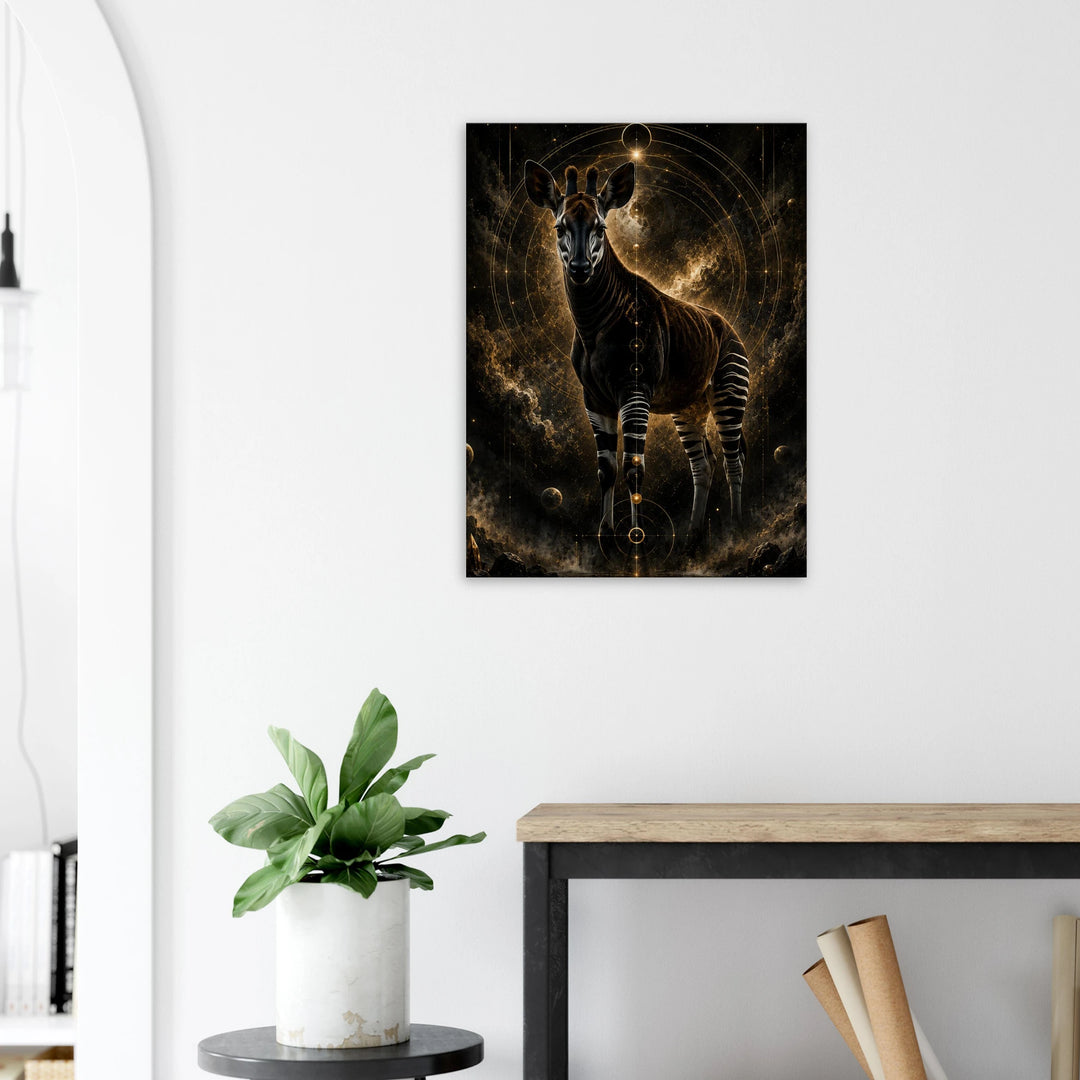 Veilwalker – Wo Anmut durch den Schleier tritt - Simpls space print-Print Material
