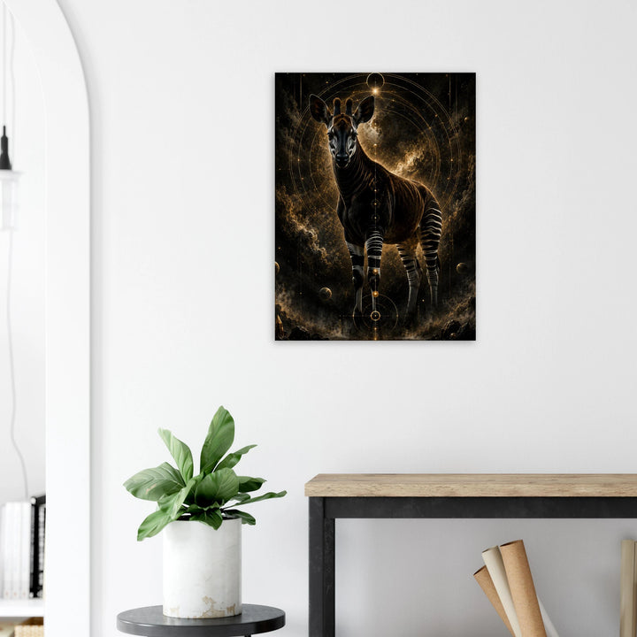 Veilwalker – Wo Anmut durch den Schleier tritt - Simpls space print-Print Material