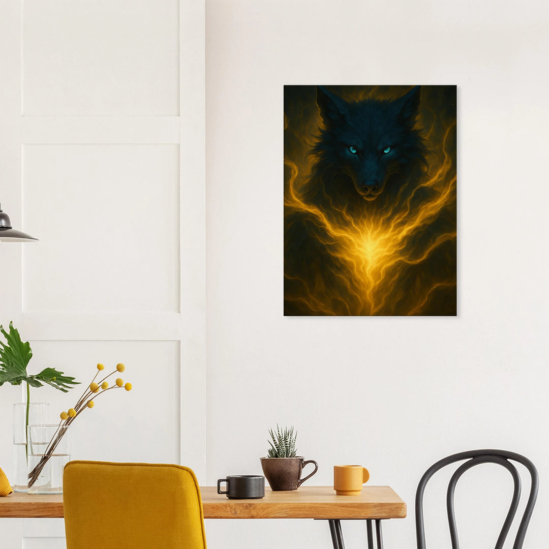Shadow Beast - Simpls space print - Print Material