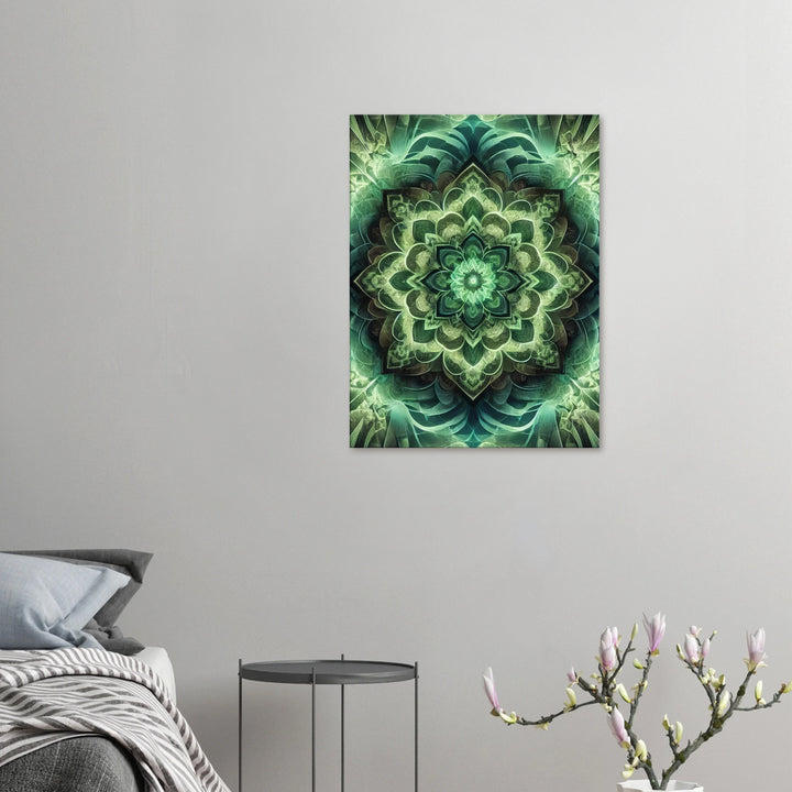Whispers of Green - Simpls space print - Print Material