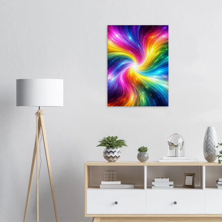 Sonic Saturation – Wo Farbe zu Bewegung wird - Simpls space print-Print Material