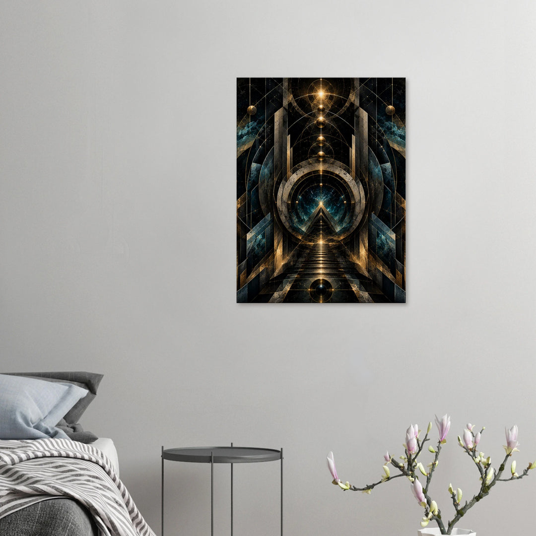 The Ascendant Passage – Wo Aufstieg zur Vision wird - Simpls space print-Print Material