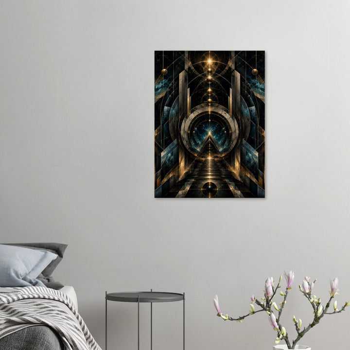 The Ascendant Passage – Wo Aufstieg zur Vision wird - Simpls space print-Print Material