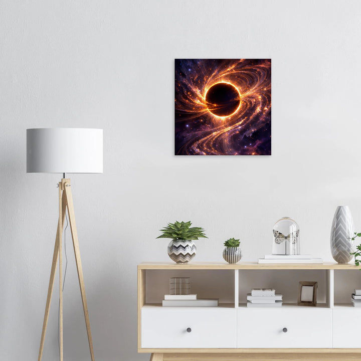 Eclipse Ascension – Wo Dunkelheit zu Aufstieg wird - Simpls space print-Print Material