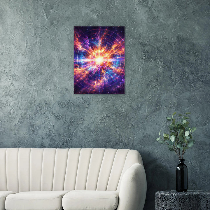 Nova Pulse – Energiegeladene Moderne für stilvolle Wohnräume - Simpls space print-Print Material