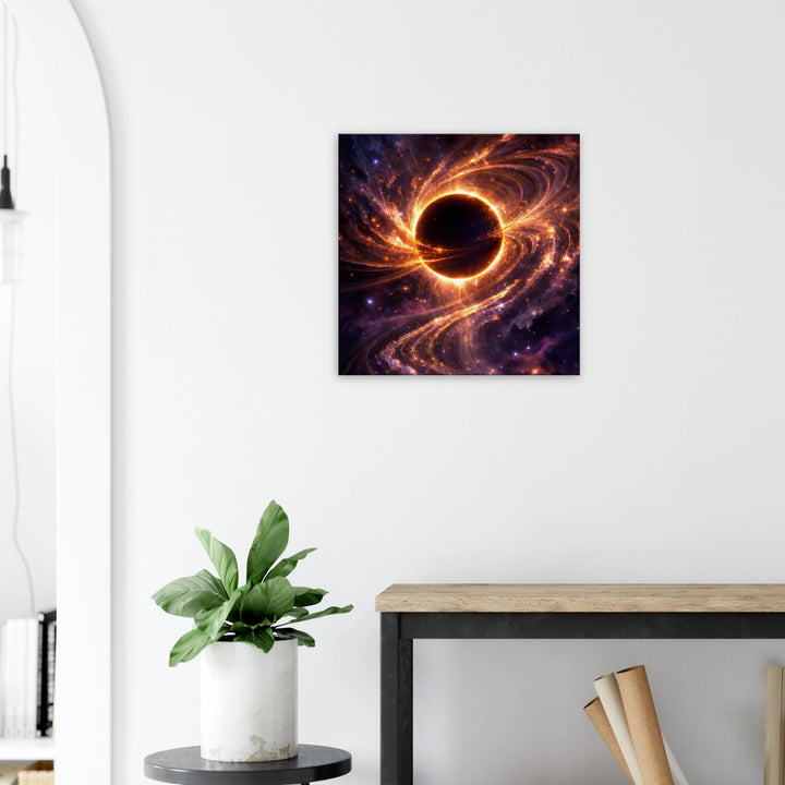 Eclipse Ascension – Wo Dunkelheit zu Aufstieg wird - Simpls space print-Print Material
