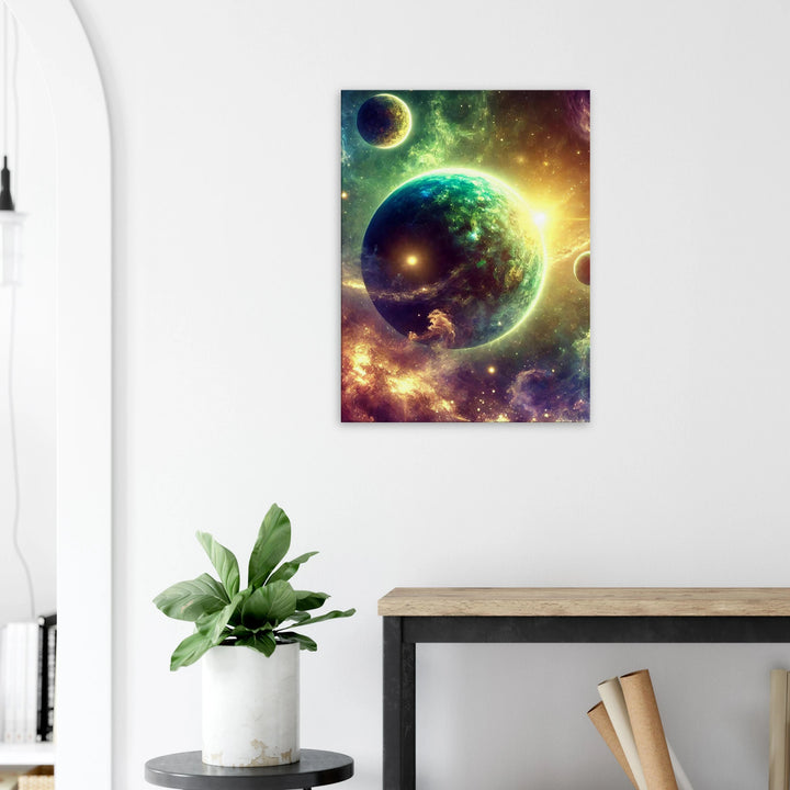 Planeto – Die Farben der Stille im Herz des Kosmos - Simpls space print-Print Material