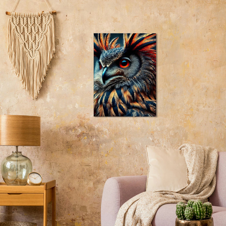 Der Uhu - Simpls space print-Print Material