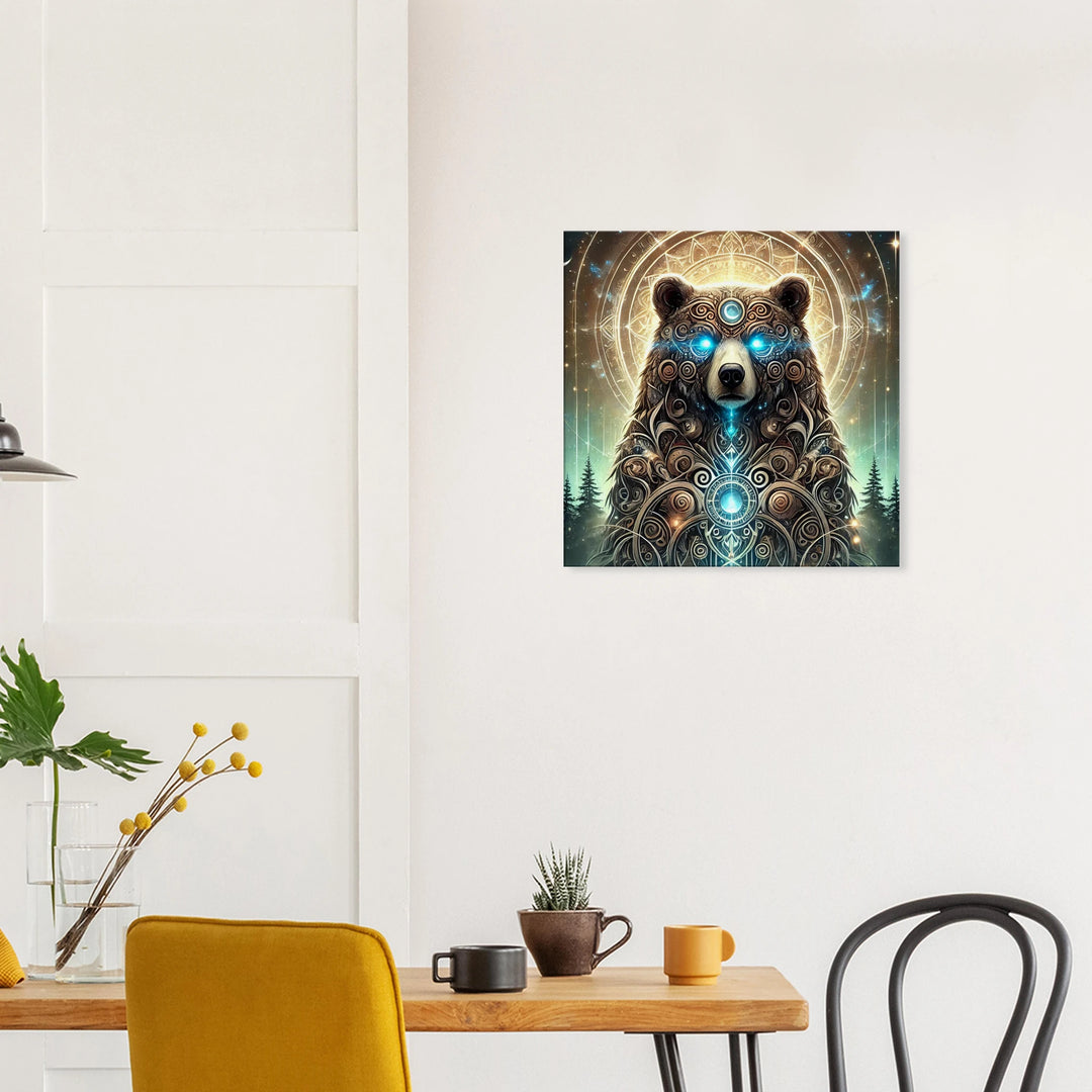 Totem - Bär - Simpls space print - Print Material